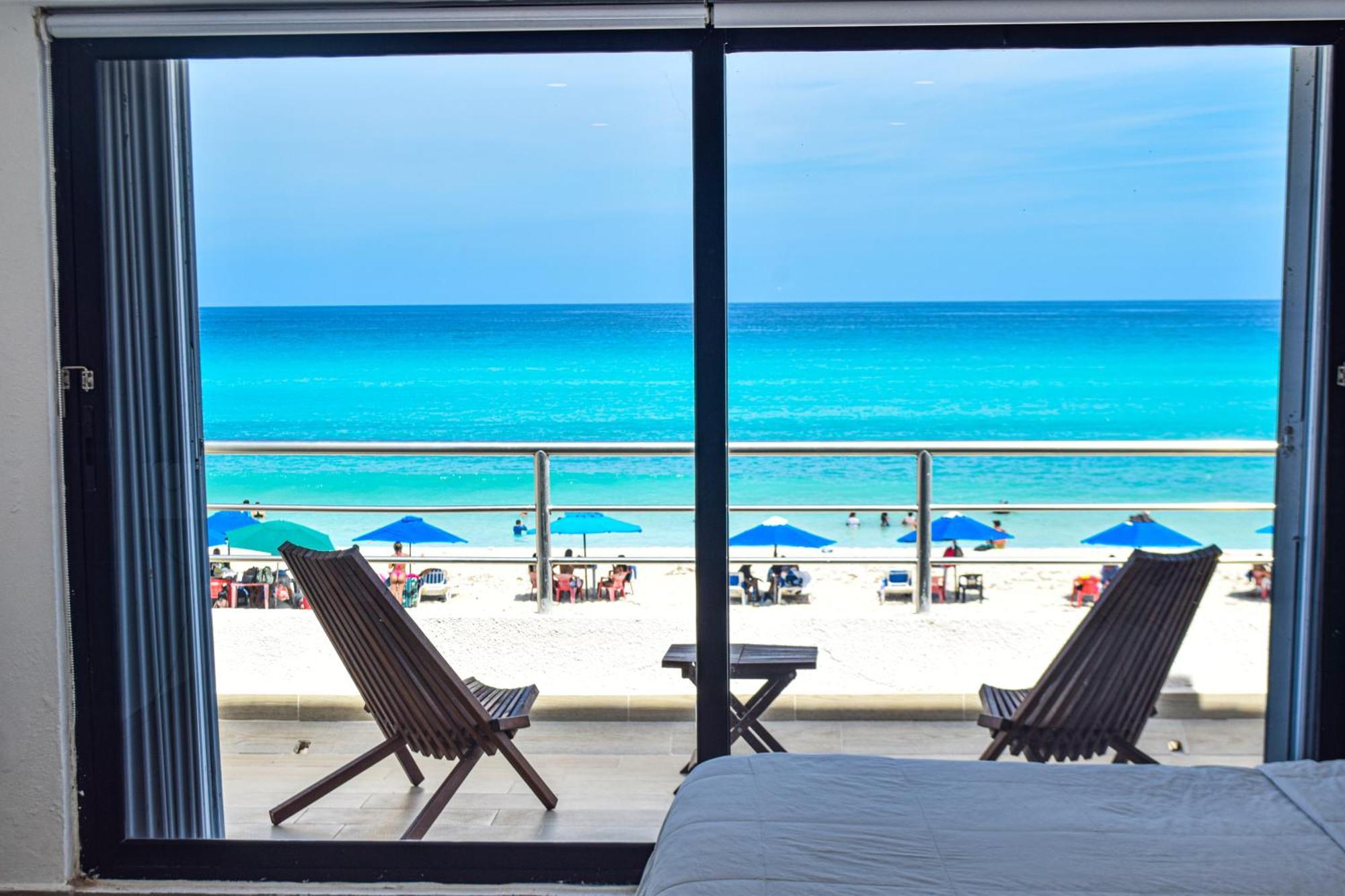 Villas Marlin 108, A Pie De Playa, Albercas, Jacuzi, Ubicacion Inmejorable 坎昆 外观 照片